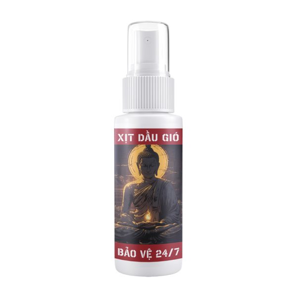Xịt tự vệ Dầu Gió - Phật Giáo 30ml